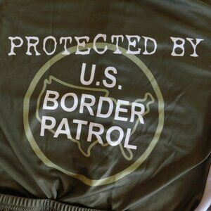 Limited Edition USBP Border Patrol full zip race fit cycling training jersey S